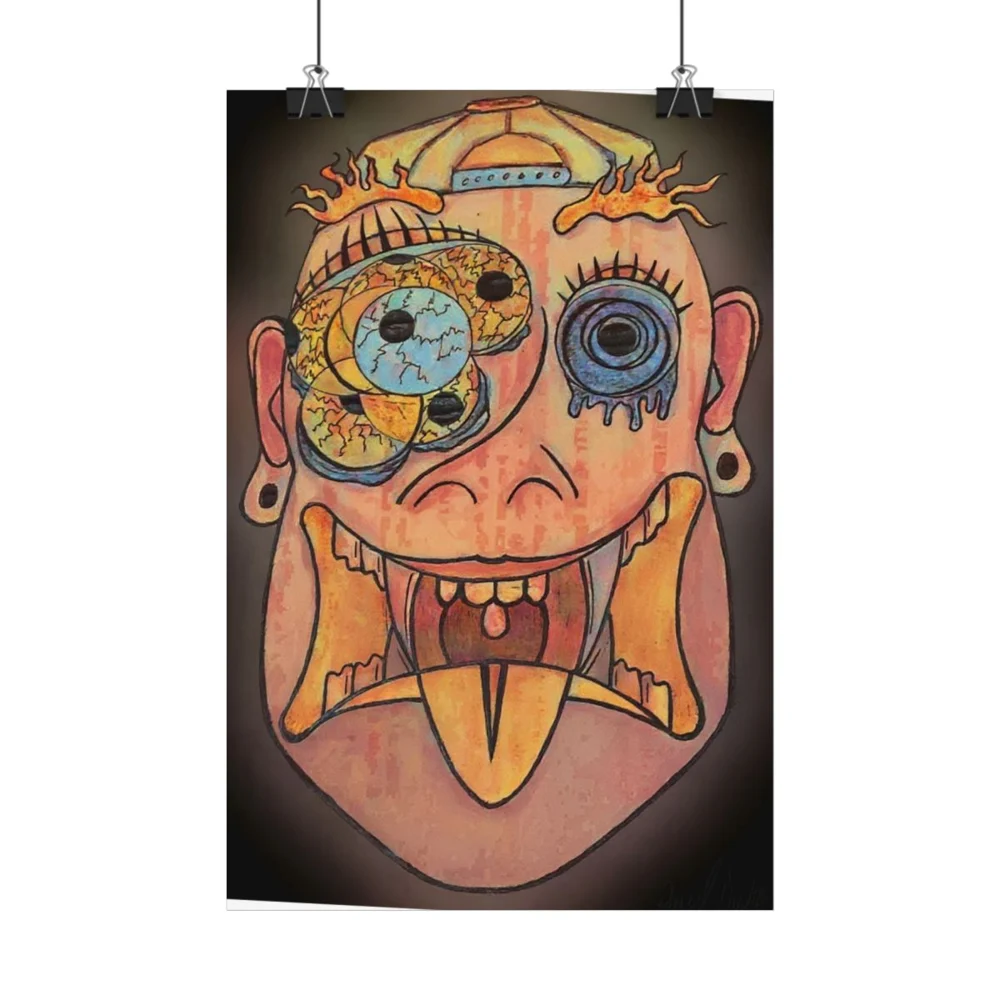 Desert Fever Satin Poster