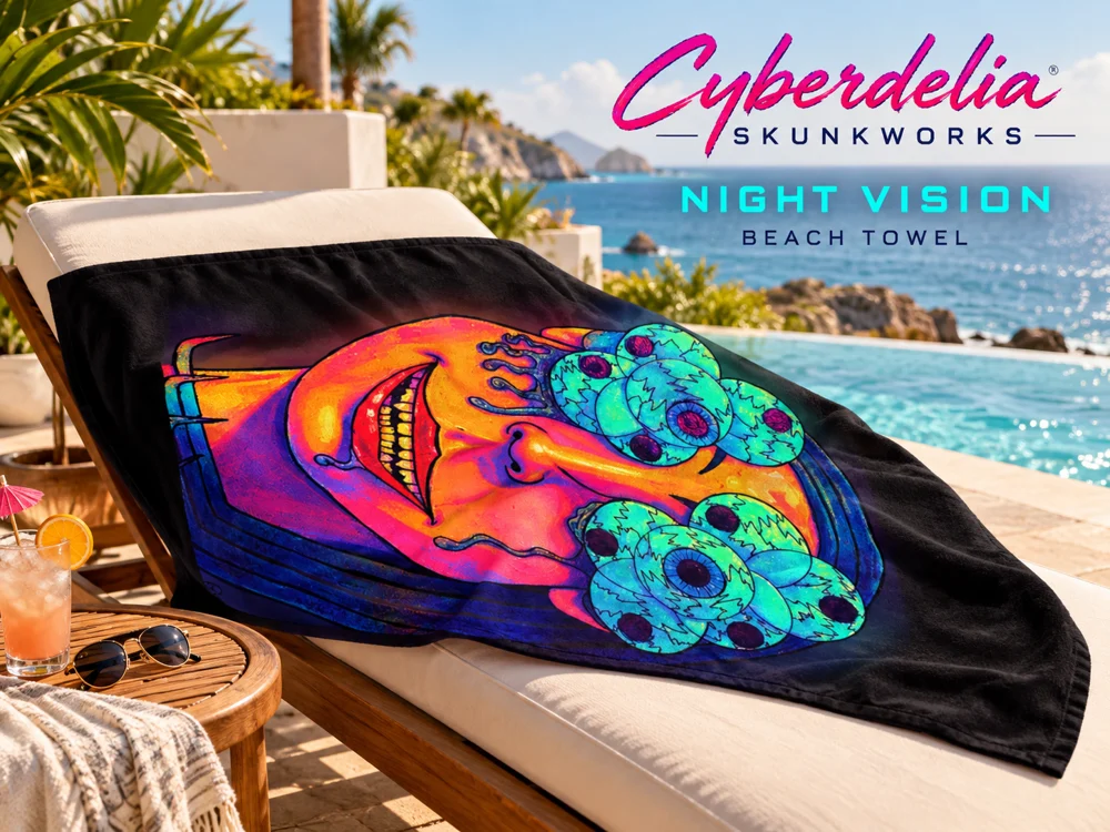 Night Vision Beach Towel