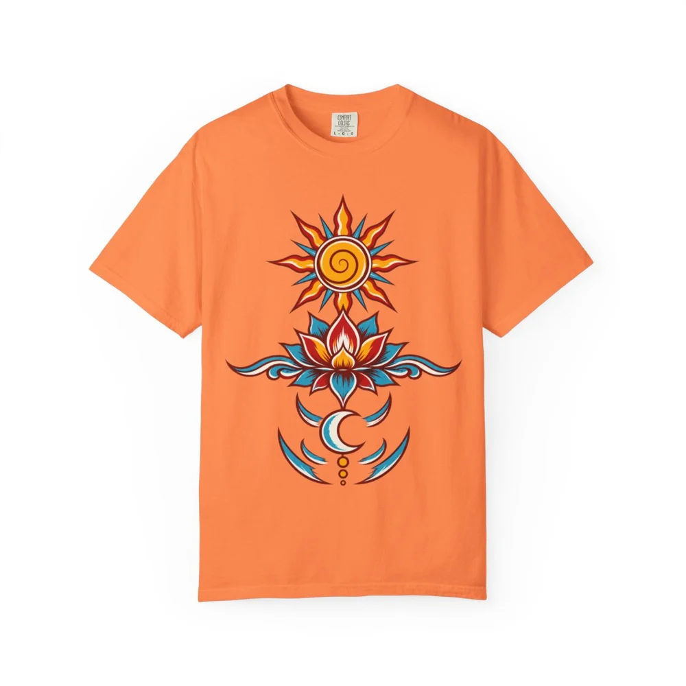 Solar Lotus — Krystal Starr Celestial Wear Unisex Graphic Tee