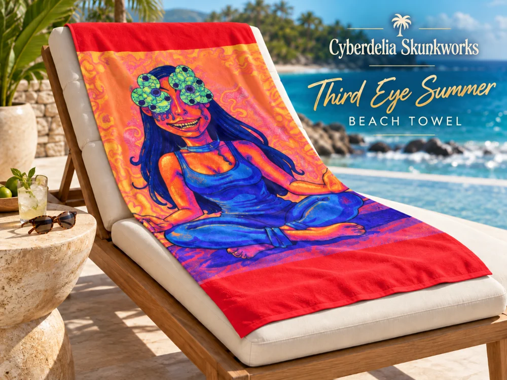 Third Eye Summer Beach Towel