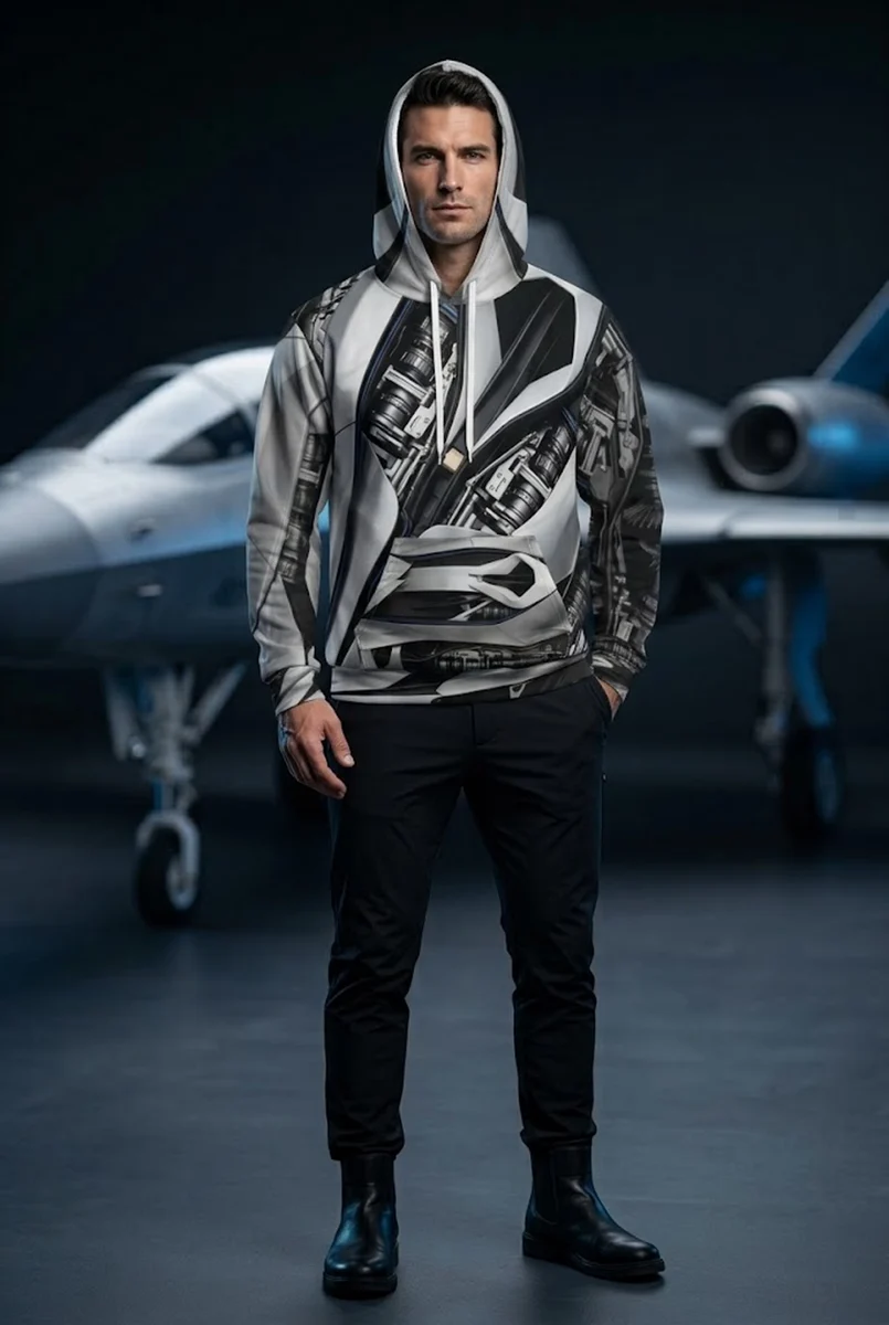 PROJECT REDLINE | Aerospace AOP Hoodie