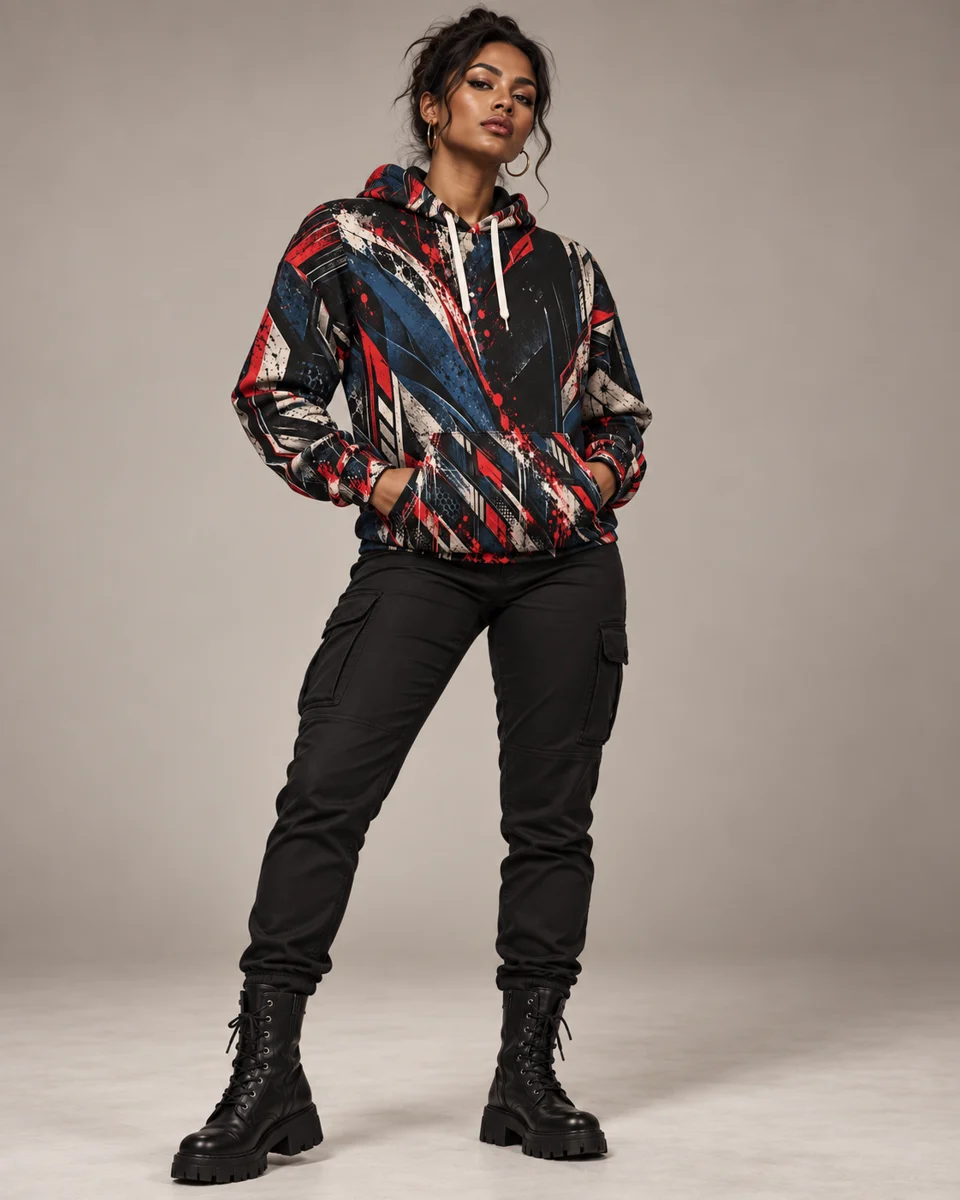 PHANTOM VECTOR AOP HOODIE