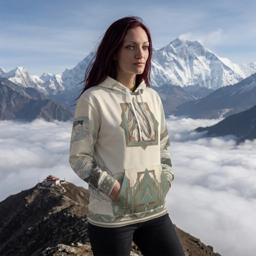 Above the Snowline AOP HOODIE