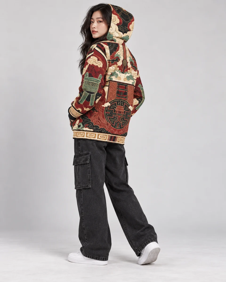 Han Celestial Court AOP Hoodie