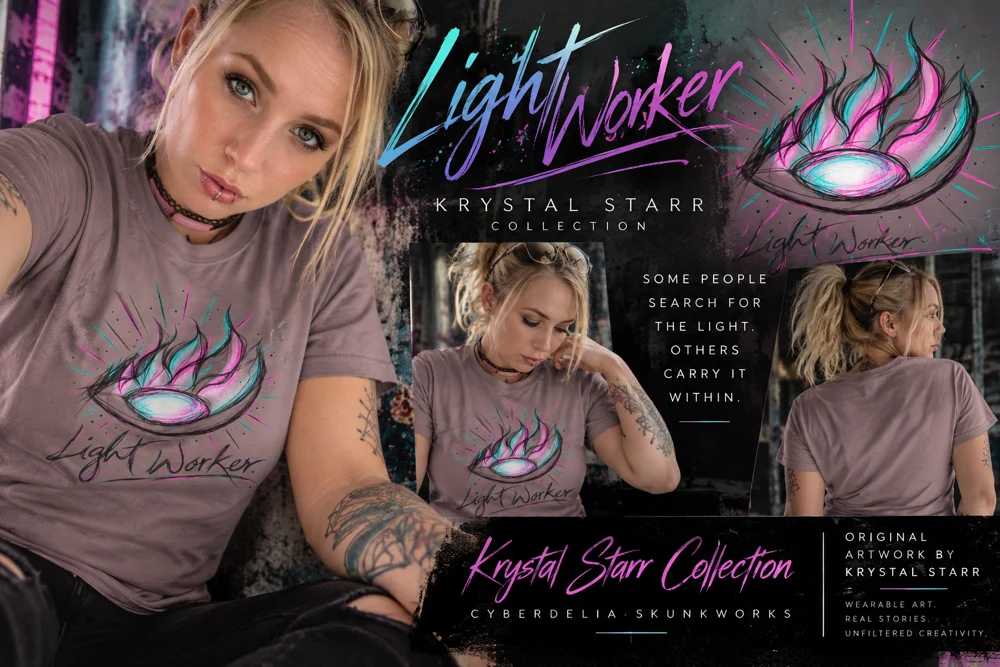 Light Worker: Neon Aura | Krystal Starr Collection