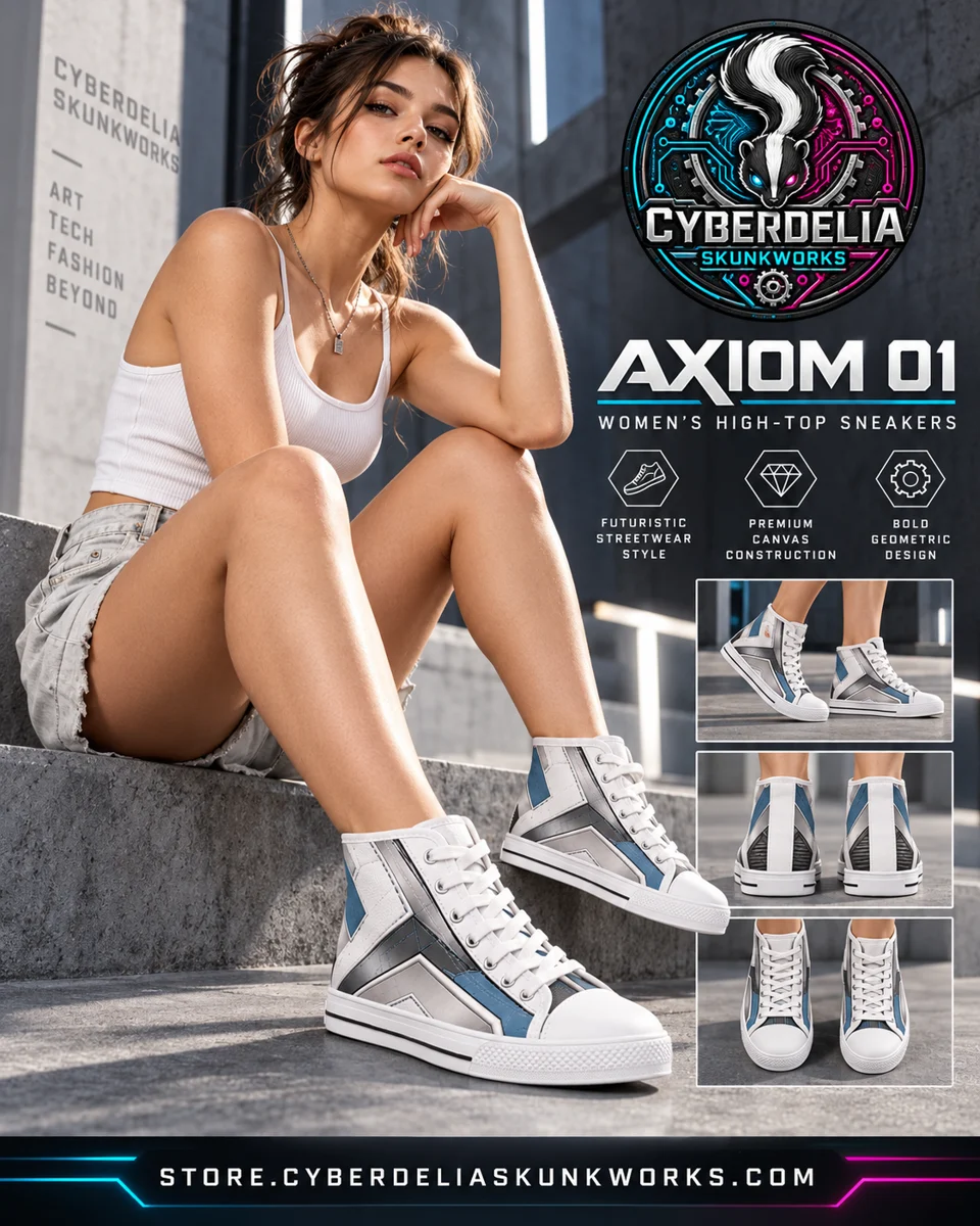 AXIOM 01 | Women's High-Top Sneakers